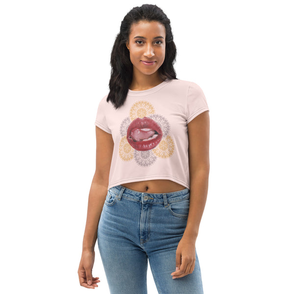 Lips #1 Crop Tee