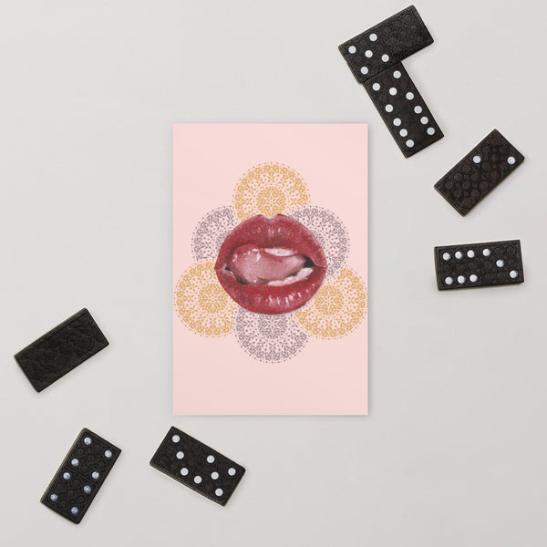 Lips #1 Postcard