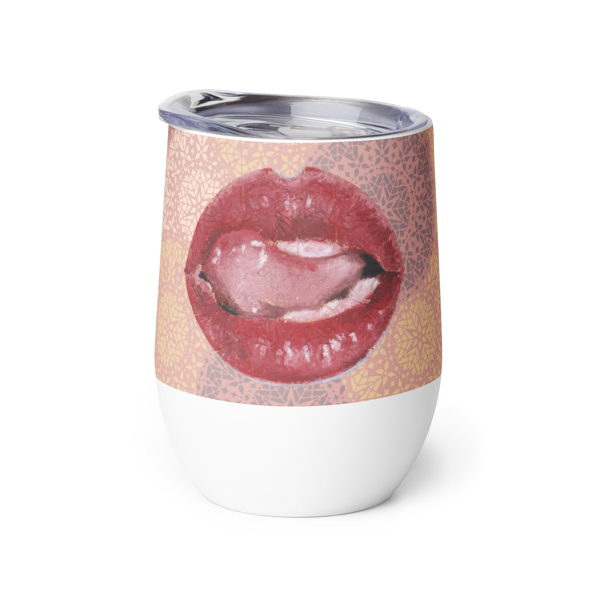 Lips #1 Wine tumbler